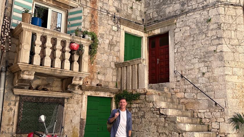 Michał Cessanis w Dubrowniku w Chorwacja 