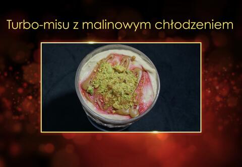 Ugotowani 14. Turbo-misu z malinowym chłodzeniem, czyli pistacjowe tiramisu z malinami Sylwii z Lublina