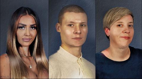 Zdrajcy Dominik, Alex, Monika