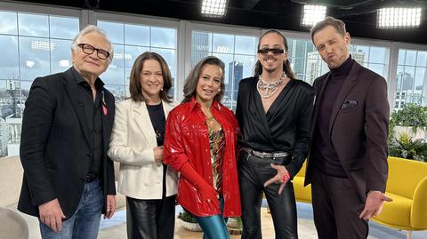 Andrzej Seweryn, Anna Mucha i Michał Szpak w Dzień Dobry TVN