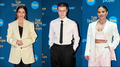 The Traitors. Zdrajcy: Malwina Wędzikowska, Alex Cichosz, Olga Kelm