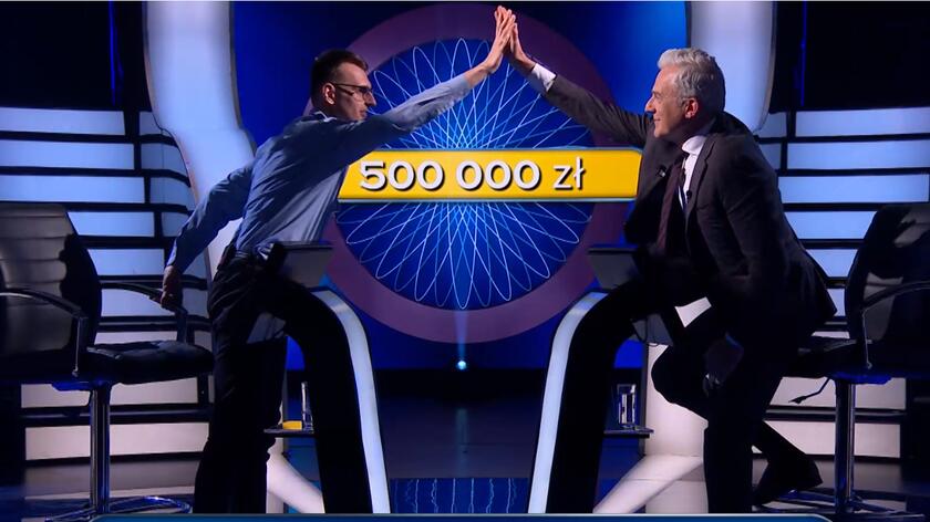 Milionerzy: Tomek zaryzykował przy pytaniu za pół miliona i... wygrał!
