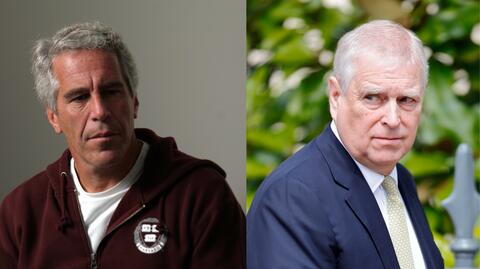 Były książę Andrzej, Jeffrey Epstein