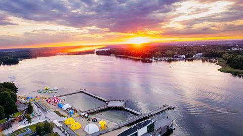 Tłum gości na Projekcie Plaża w Olsztynie!