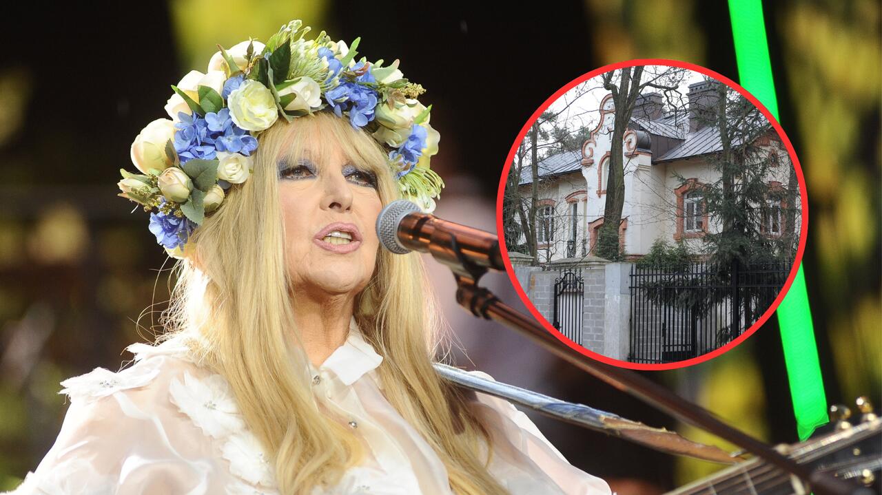 Maryla Rodowicz mieszka w ponad 100-letniej willi. Wnętrza zachwycają luksusem