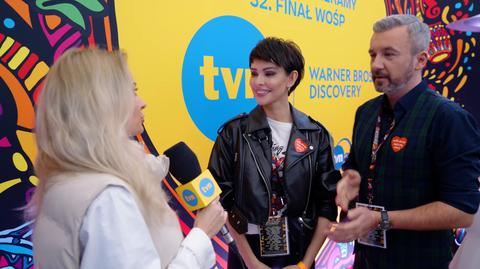 WOŚP 2024: Dorota Gardias, Krzysztof Skórzyński