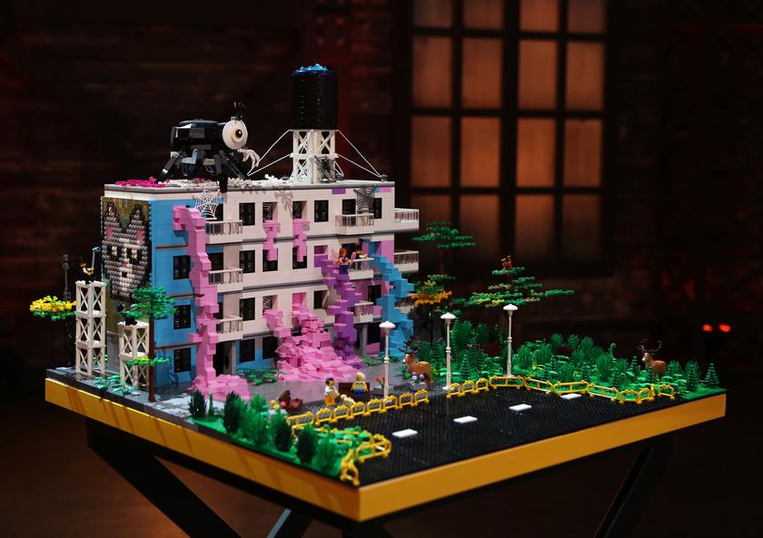 Zobacz wszystkie budowle 1. zadania "Lego - TVN