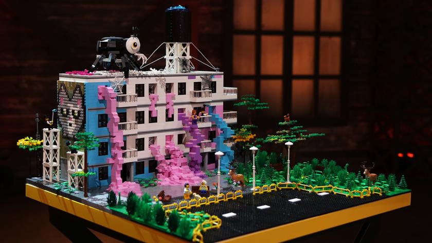 Lego Masters: Zieleń opanowała blokowisko, czyli 1. zadanie Kasi i Daniela