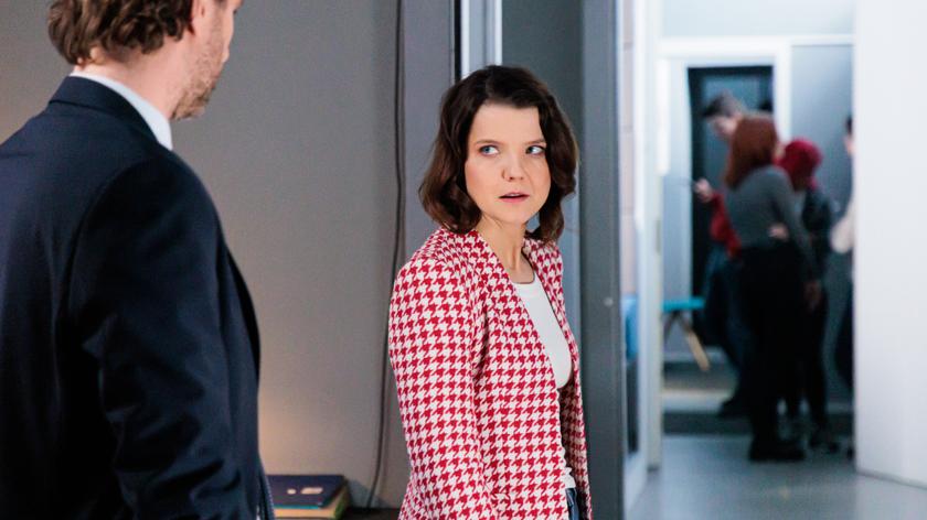 Kadr z odcinka 3633 serialu TVN Na Wspólnej. 