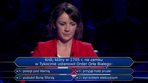 Który król ustanowił Order Orła Białego? Wśród odpowiedzi nie padło żadne imię