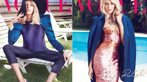 Anja Rubik dla "Vogue Mexico"