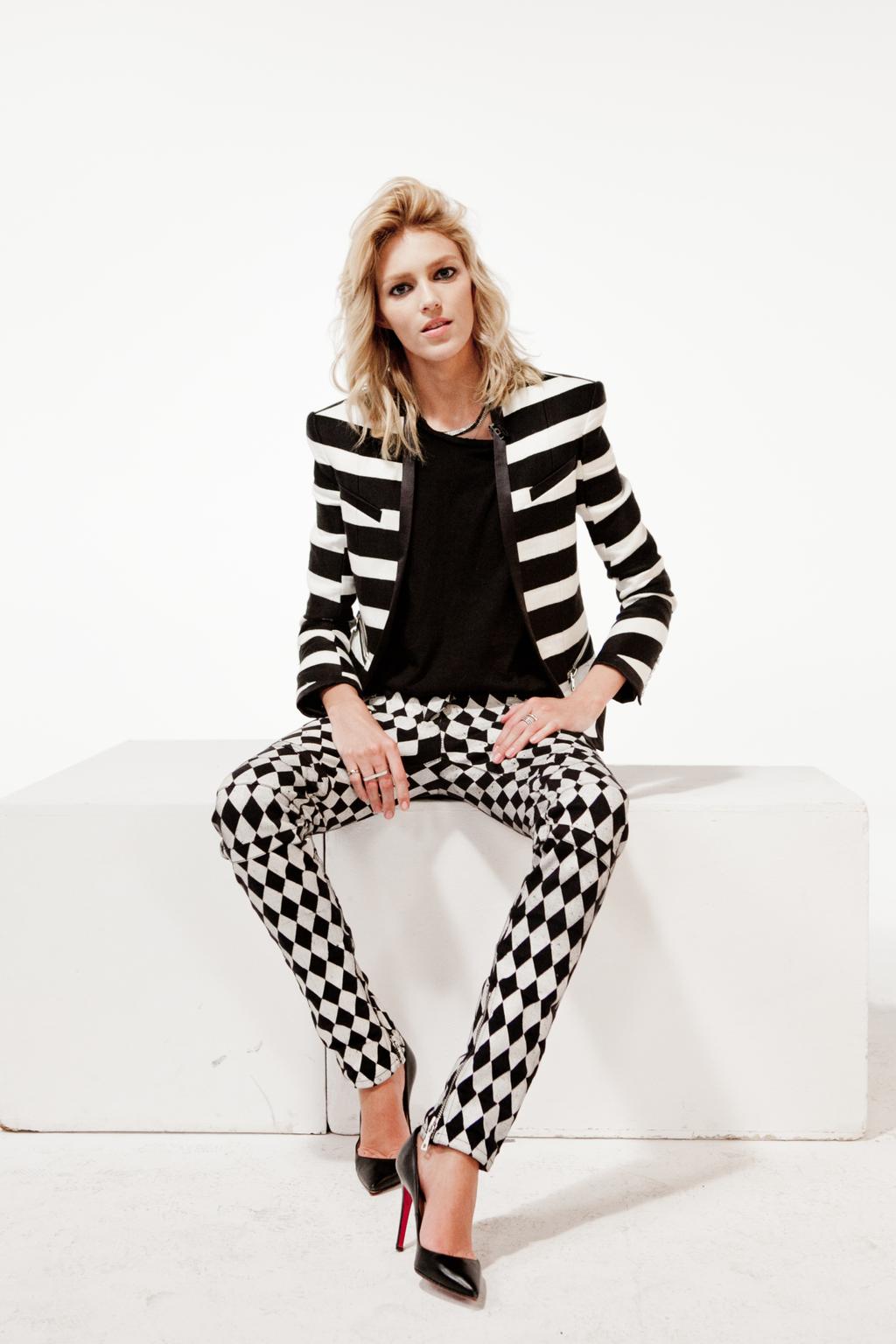 Anja Rubik w trzeciej edycji "Top Model"