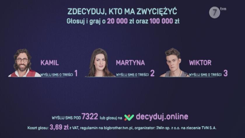 Głosuj na zwycięzcę programu!