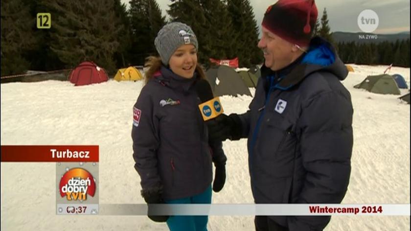 Aktorka była gościem Wintercampu w Turbaczu, zobaczcie rozmowę z programu "Dzień Dobry TVN"!