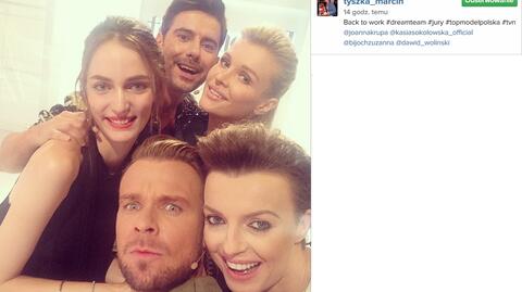 Zuzanna Bijoch ponownie na planie "Top Model"!