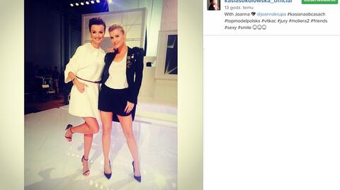 Zuzanna Bijoch ponownie na planie "Top Model"!