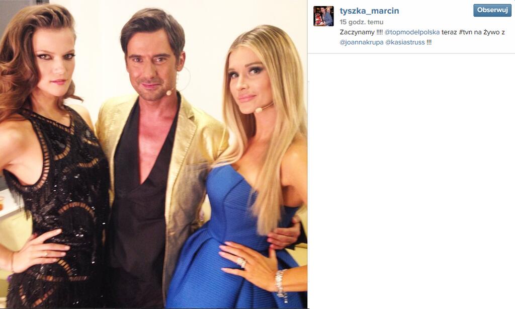 Kasia Struss, Marcin Tyszka i Joanna Krupa