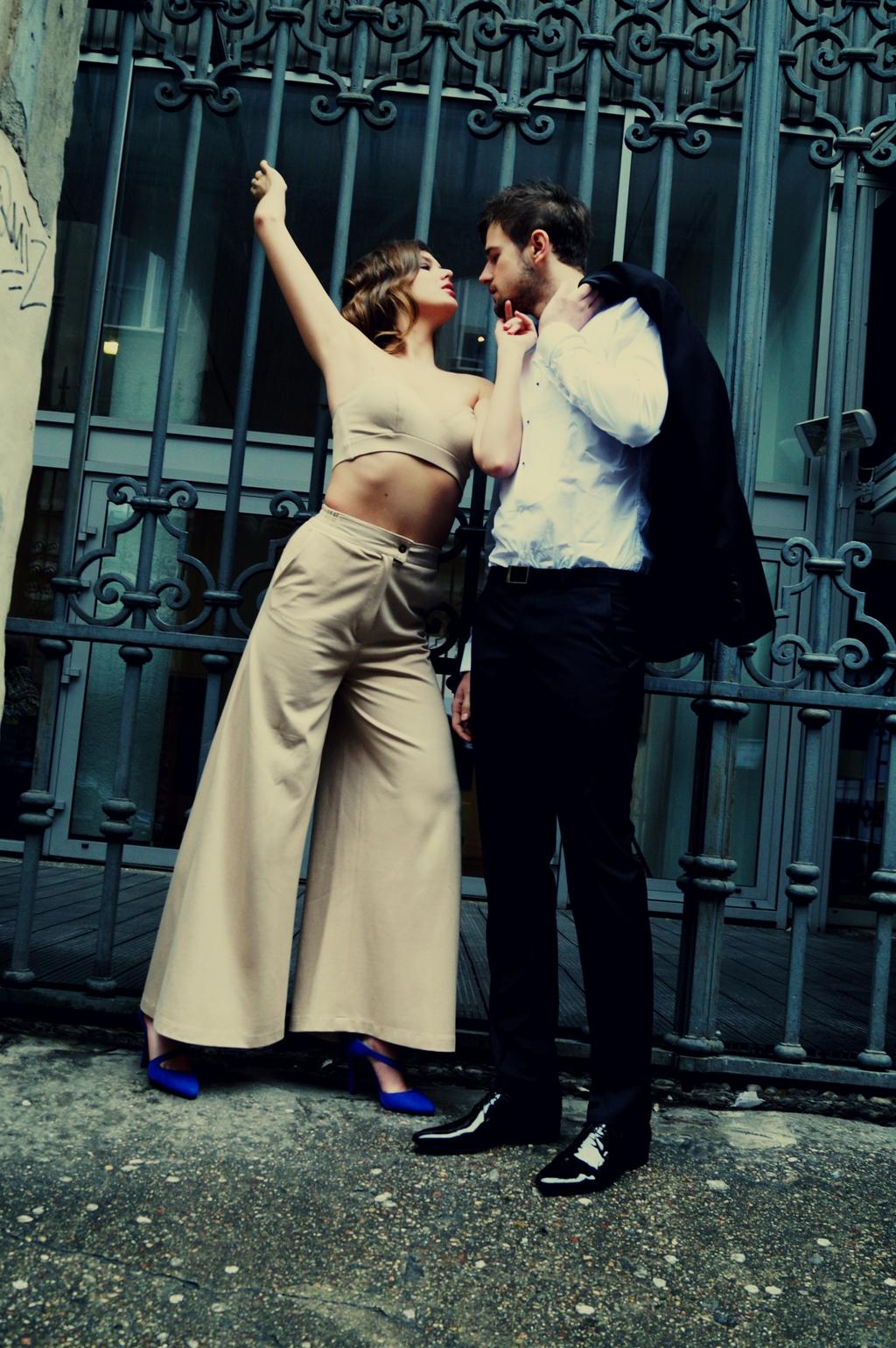 Mateusz Jarzębiak (Góral) i Olga Kaczyńska