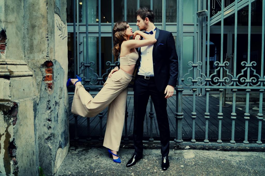 Mateusz Jarzębiak (Góral) i Olga Kaczyńska