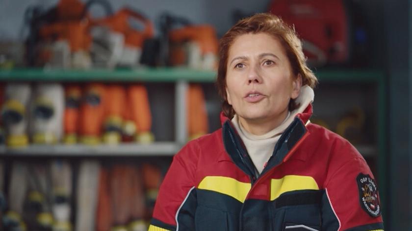 "Matki, córki, przyjaciółki": Alicja wzięła udział w akcji straży pożarnej