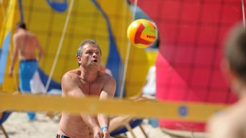 Miasteczko Projekt Plaża w dzień
