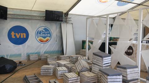 Tak powstaje miasteczko "Projektu Plaża" w Świnoujściu!