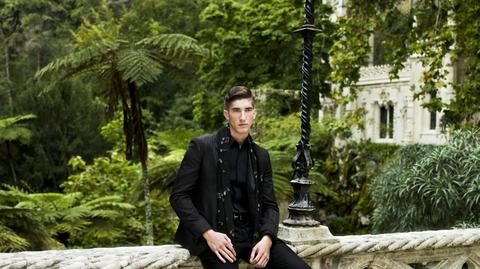 Michał Baryza w "Top Model"