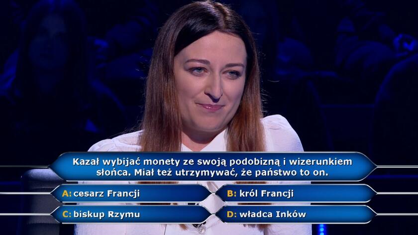 Beata ma problem z pytaniem o władcę, który zapisał się na kartach historii jako jeden z najbardziej zakochanych w sobie i swojej władzy. Czy koło ratunkowe pomoże?

Hubert Urbański jest gotowy, by wręczyć czek na milion złotych kolejnemu uczestnikowi programu. Wiedza w połączeniu z opanowaniem i odpornością na stres może okazać się kluczem do sukcesu. Jakie pytania padną w nowych odcinkach?

W tym teleturnieju nie wystarczy wykazać się wiedzą, by zdobyć główną nagrodę. Tylko w połączeniu z odpowiednią strategią i nerwami ze stali można osiągnąć sukces. Zasady są dobrze znane, jednak w studiu poziom stresu wzrasta, a presja wydaje się ogromna. Nawet proste pytania wydają się skomplikowane. Hubert Urbański pozostaje niewzruszony, uczestnik może liczyć tylko na siebie.