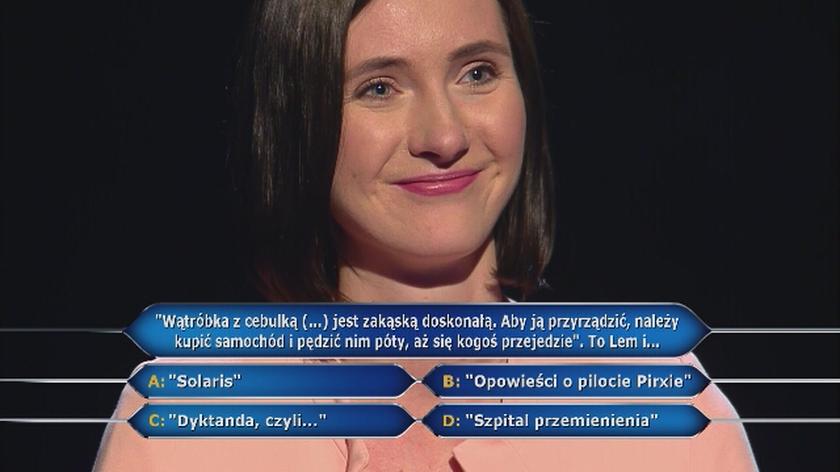 Sonia doskonale radziła sobie w "Milionerach". Jako pierwsza w nowej edycji programu usłyszała pytanie za milion złotych! Obejrzyjcie fragment teleturnieju.