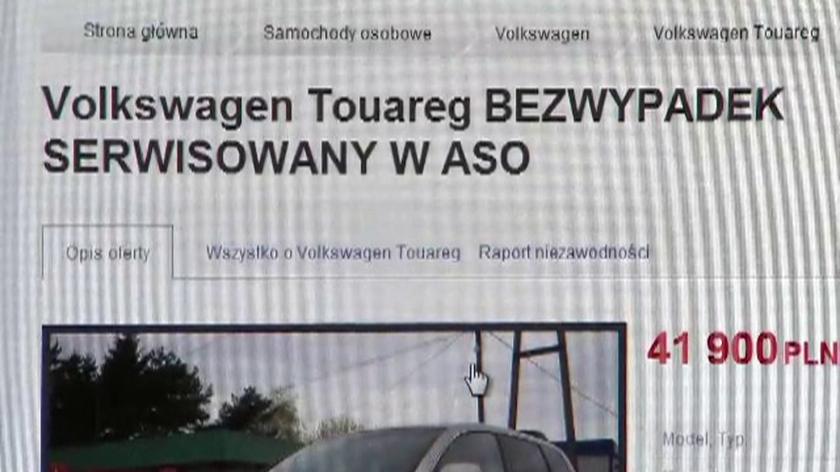 Reporter "Turbo Kamery" uwięziony w komisie po tym, jak wskazał sprzedawcy, że samochód oferowany jako bezwypadkowy wcale taki nie jest...