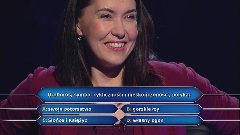 Zaryzykowała przy pytaniu za 125 tysięcy złotych!