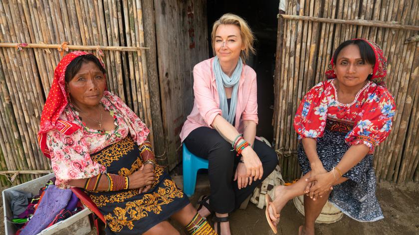 Kadr z 2 odcinka 14 sezonu programu Kobieta na krańcu świata.