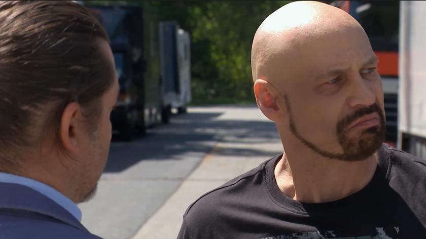 Kadr z odcinka 3607 serialu TVN Na Wspólnej. 