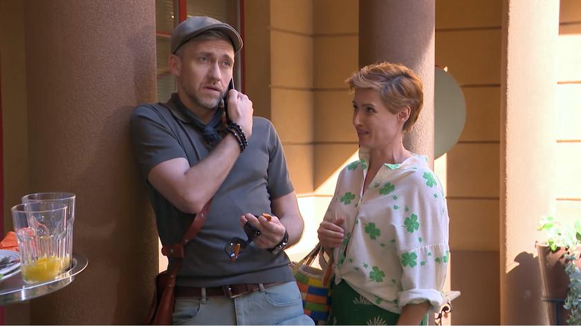 Kadr z najnowszego odcinka serialu Na Wspólnej TVN.