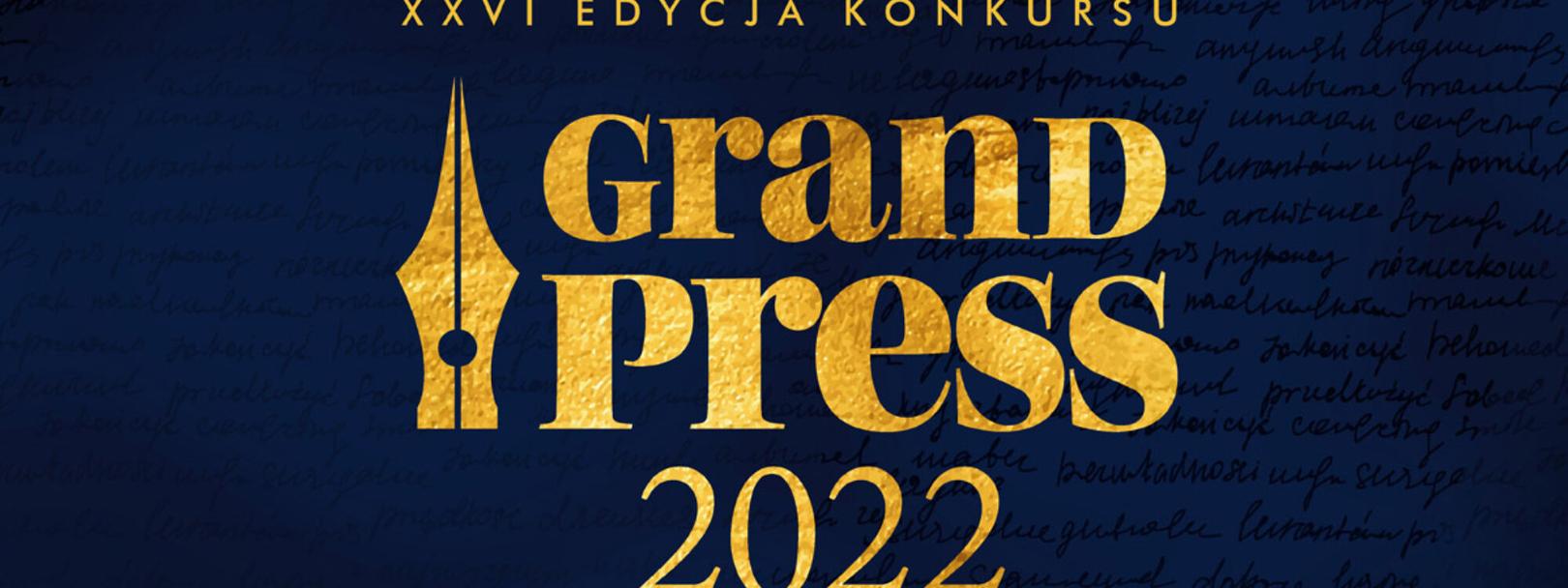 Nominacje do Grand Press 2022